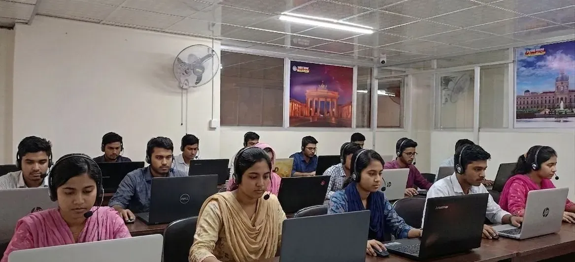 Students in the classroom